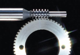 Rotorks single stage worm and wheel gearing.
